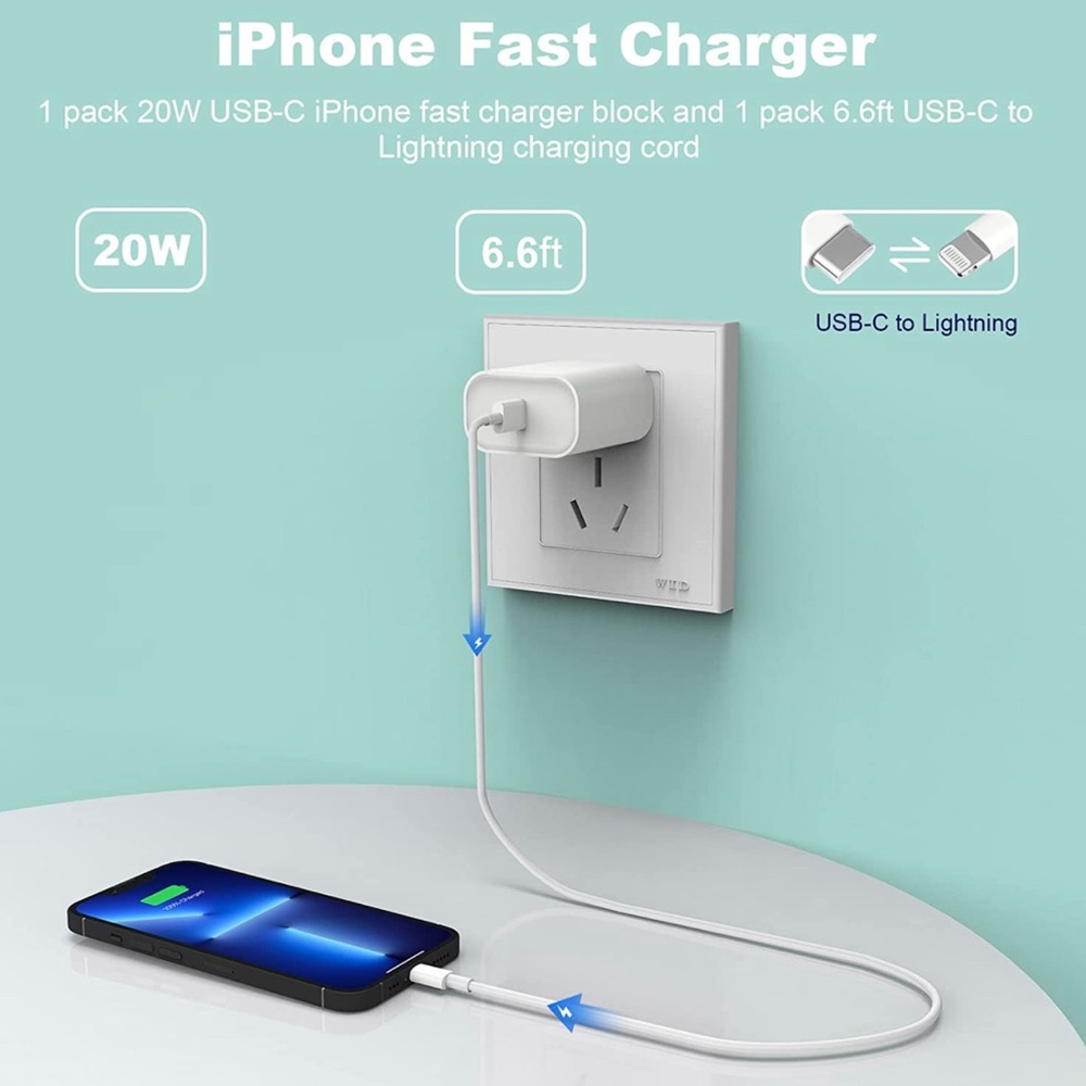 New Apple MFi Certified fast charger 20w